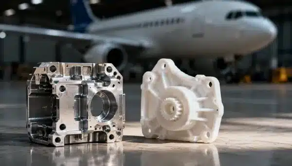 CNC machining part and Injection molding part - for aerospace parts