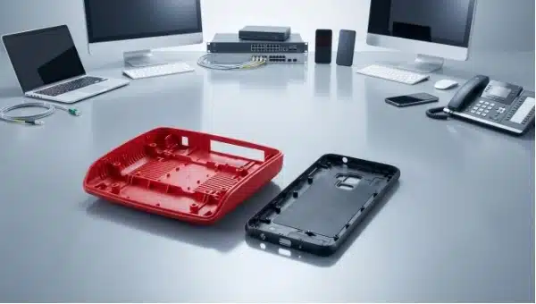 Injection molding parts for communication industry