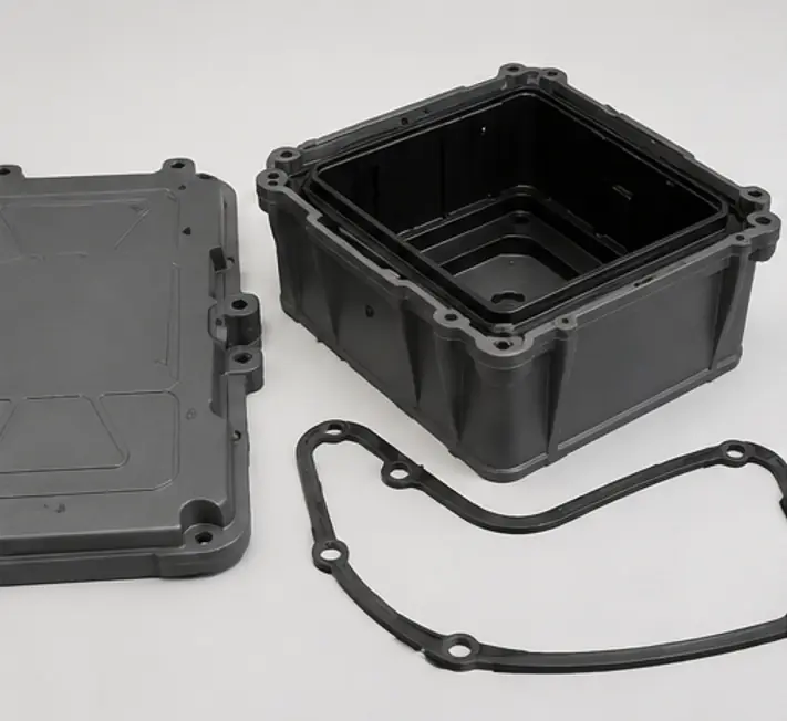 Industrial vacuum cast parts for equipment housings and functional prototypes