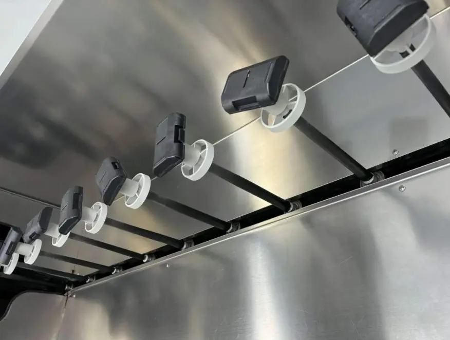 Injection molding painting