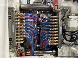 Injection molding cooling