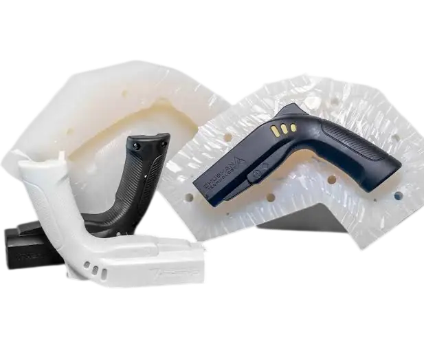 Custom vacuum cast parts with silicone molds for prototype and low-volume production