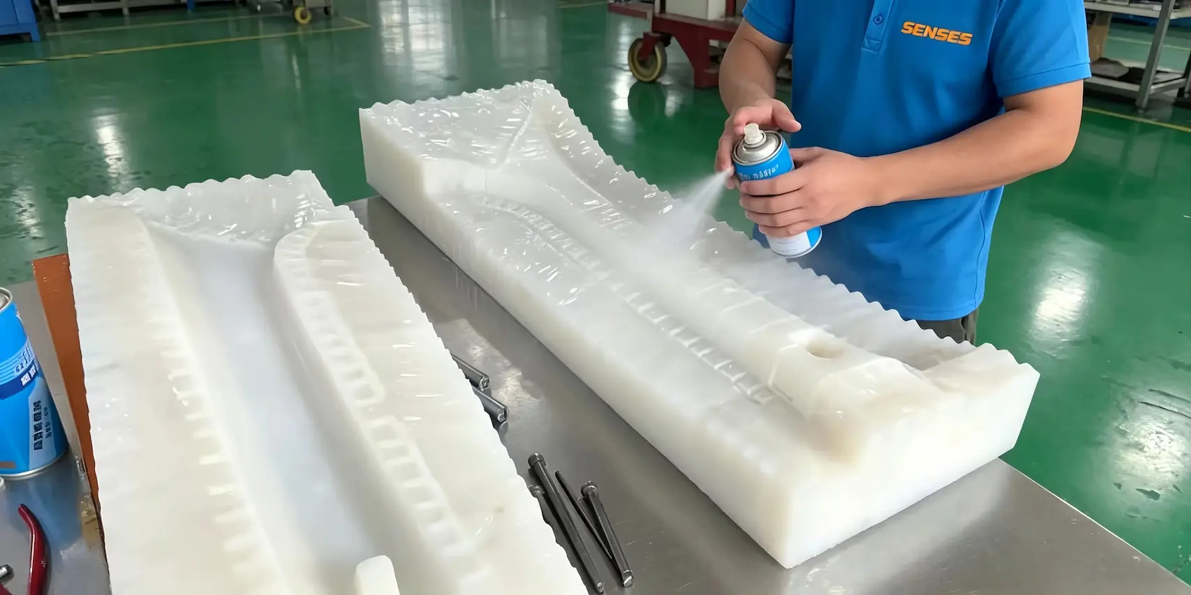 Custom silicone mold manufacturing for vacuum casting