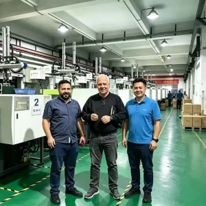 Injection Molding Customers visiting